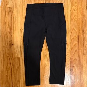 Lululemon Athletica Black Capri Leggings